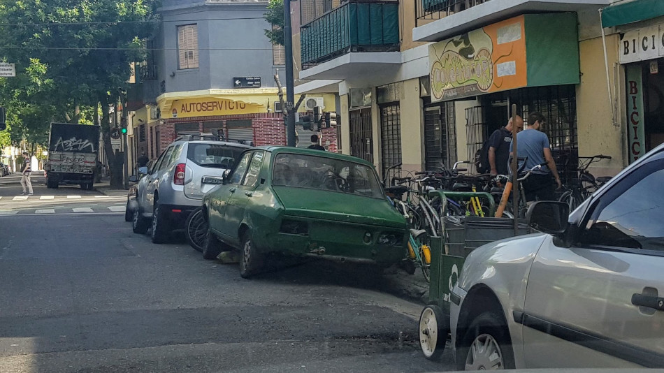 Renault 12 verde, San Cristóbal