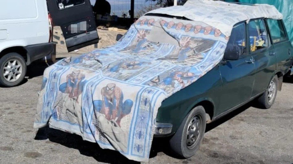 Renault 12 Verde fantasma Mirador del Sol, Merlo
