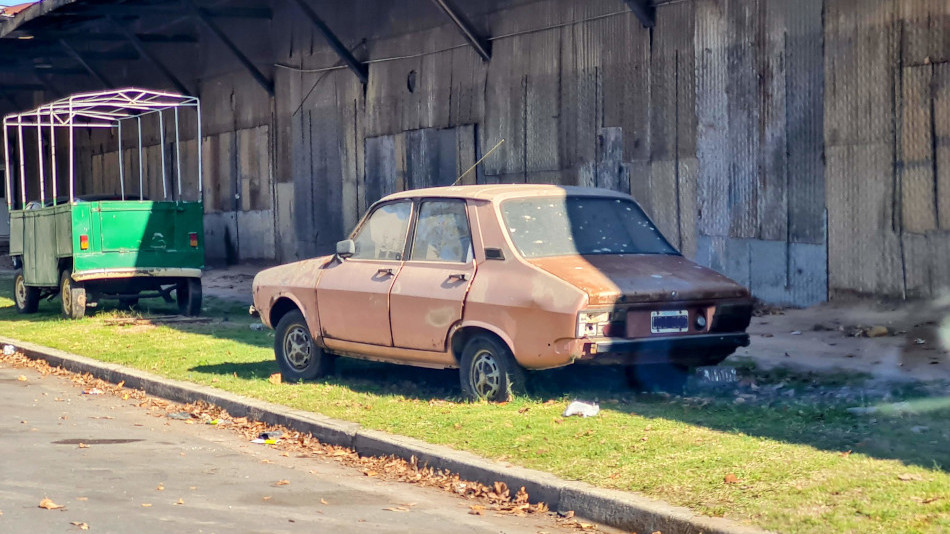 Renault 12 marrón, Isla Demarchi