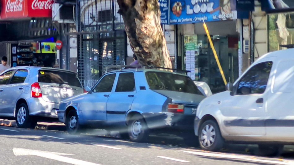 Renault 12 celeste, Recoleta