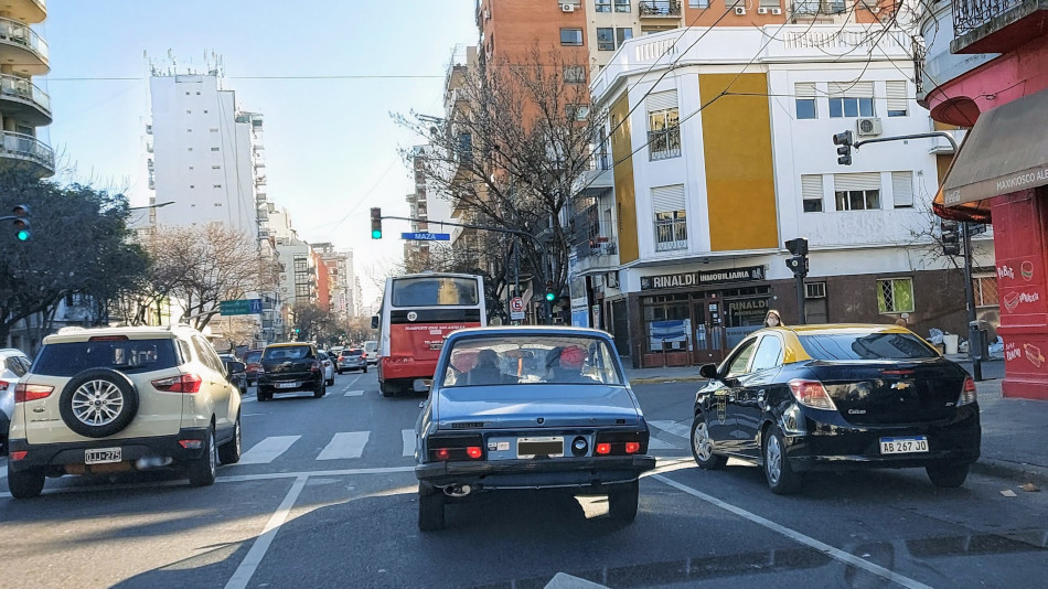 Renault 12 celeste, Balvanera