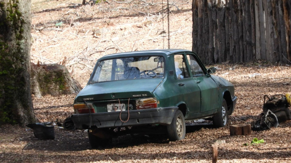 Renault 12 verde, San Martín de los Andes